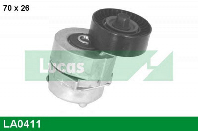 LUCAS ENGINE DRIVE la0411 -  Натяжная планка, поликлиновой ремень